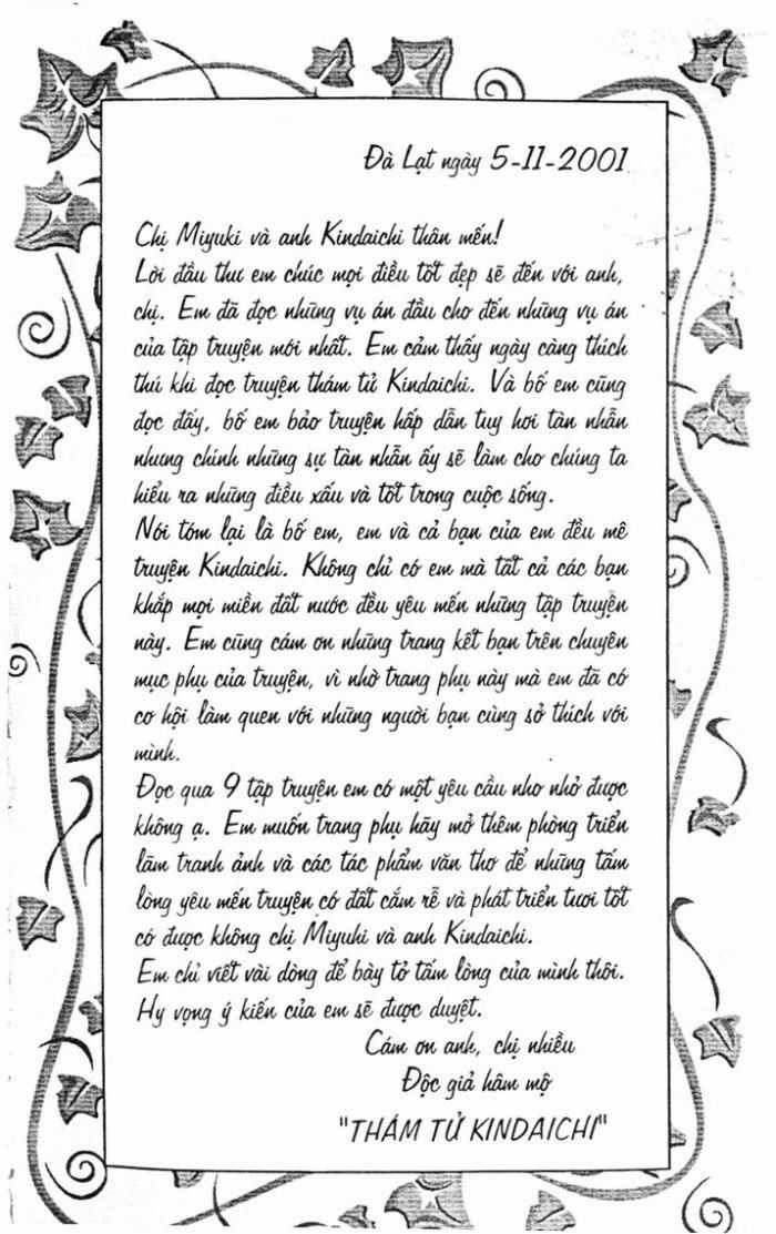 Thám Tử Kindaichi - Chapter 48.2 - Trang 20