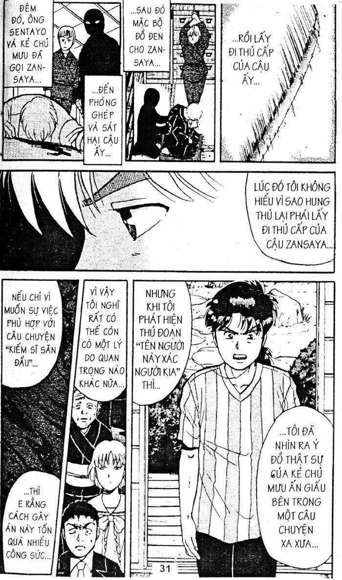 Thám Tử Kindaichi - Chapter 49 - Trang 33