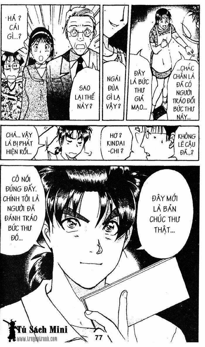 Thám Tử Kindaichi - Chapter 62 - Trang 36