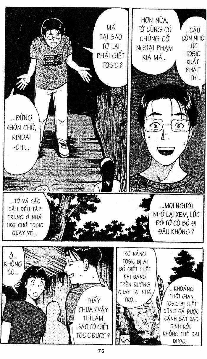Thám Tử Kindaichi - Chapter 74 - Trang 34