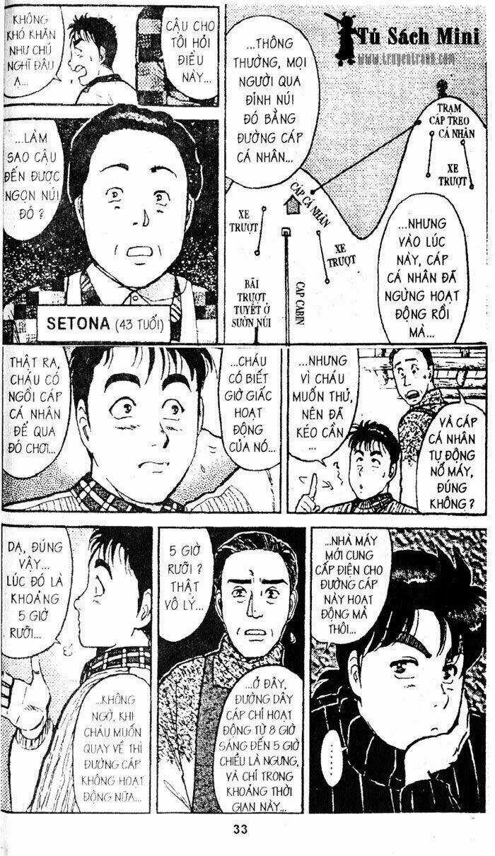 Thám Tử Kindaichi - Chapter 77 - Trang 32