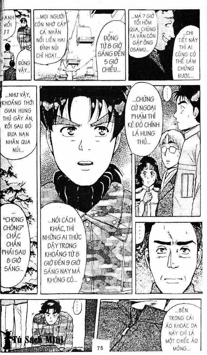 Thám Tử Kindaichi - Chapter 78 - Trang 34