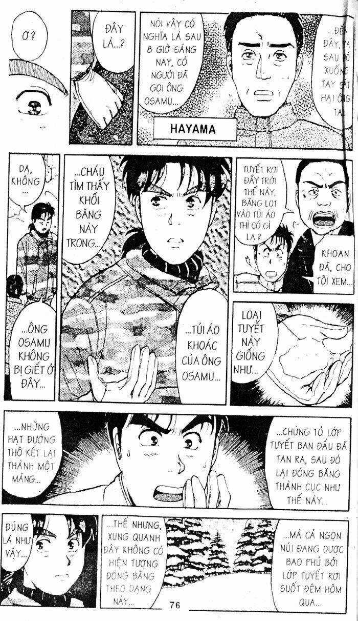 Thám Tử Kindaichi - Chapter 78 - Trang 35