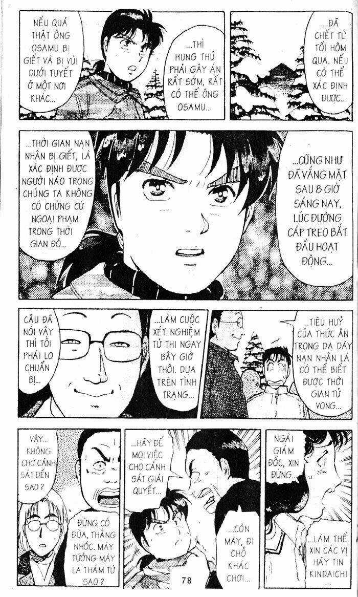 Thám Tử Kindaichi - Chapter 78 - Trang 37