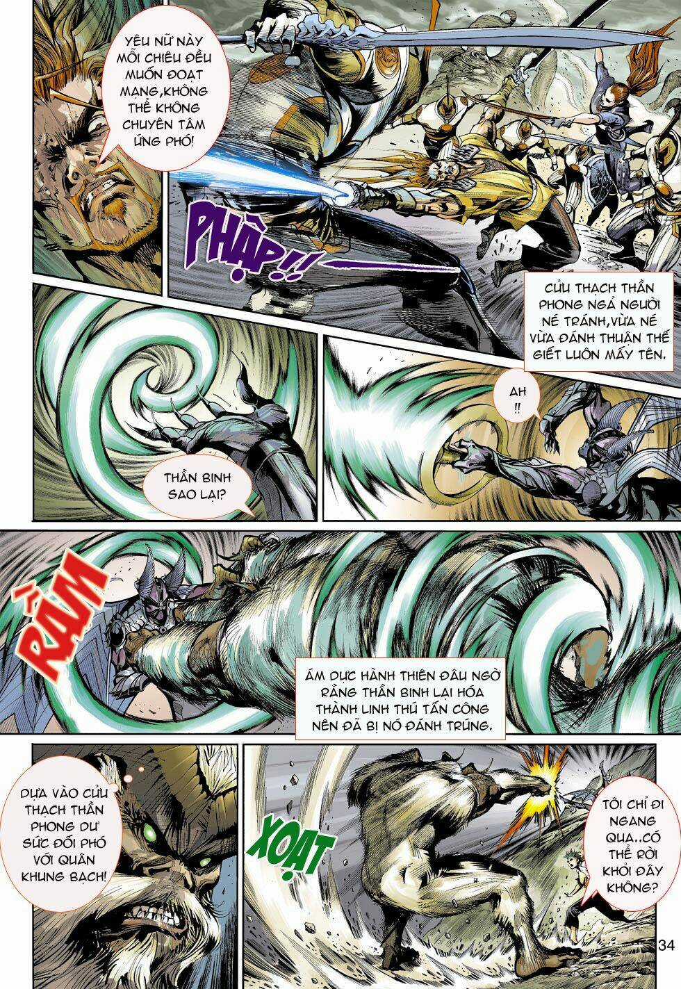 Thần Binh 4 - Chapter 4 - Trang 34