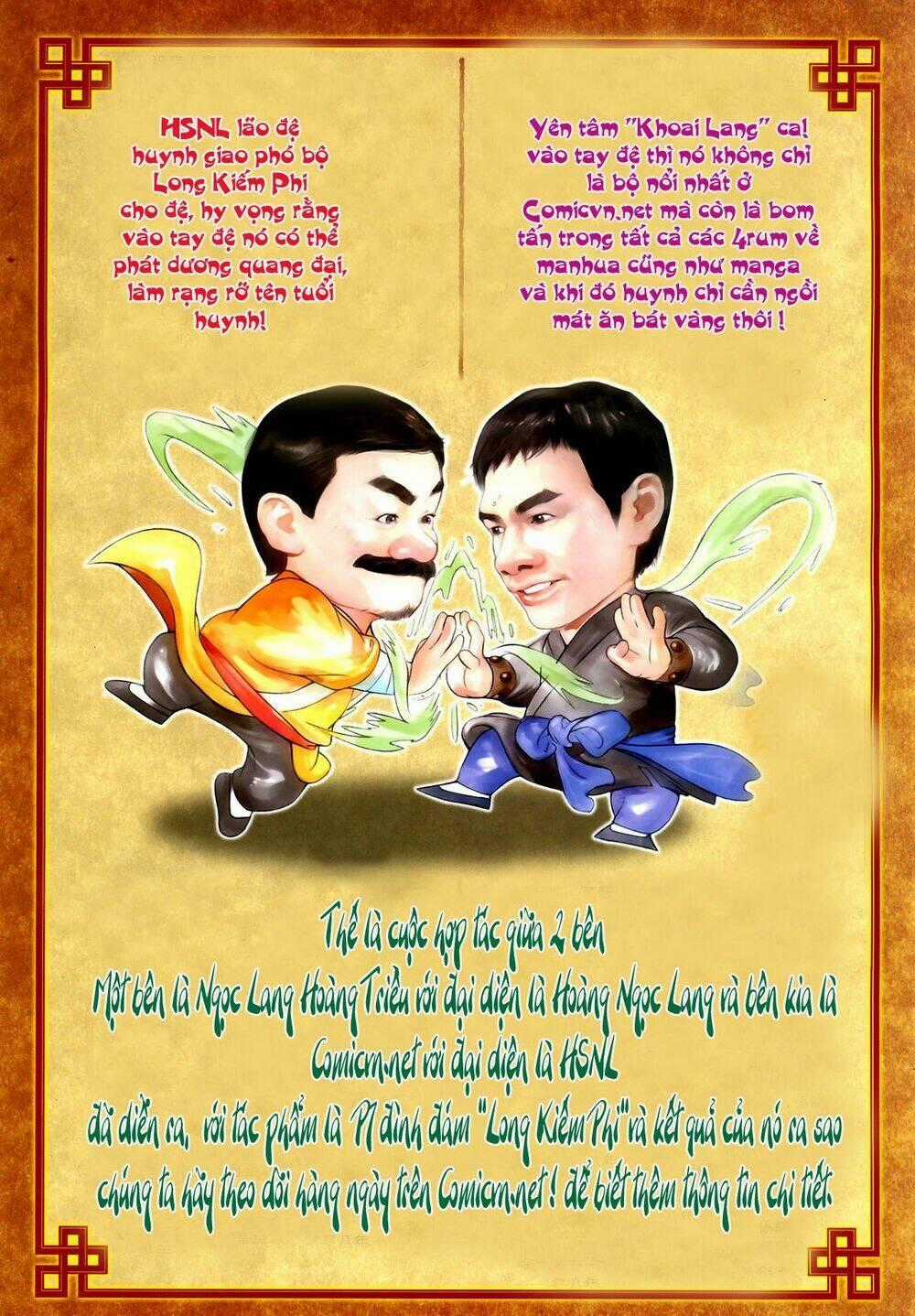 Thần Chưởng Long Kiếm Phi - Chapter 1 - Trang 2