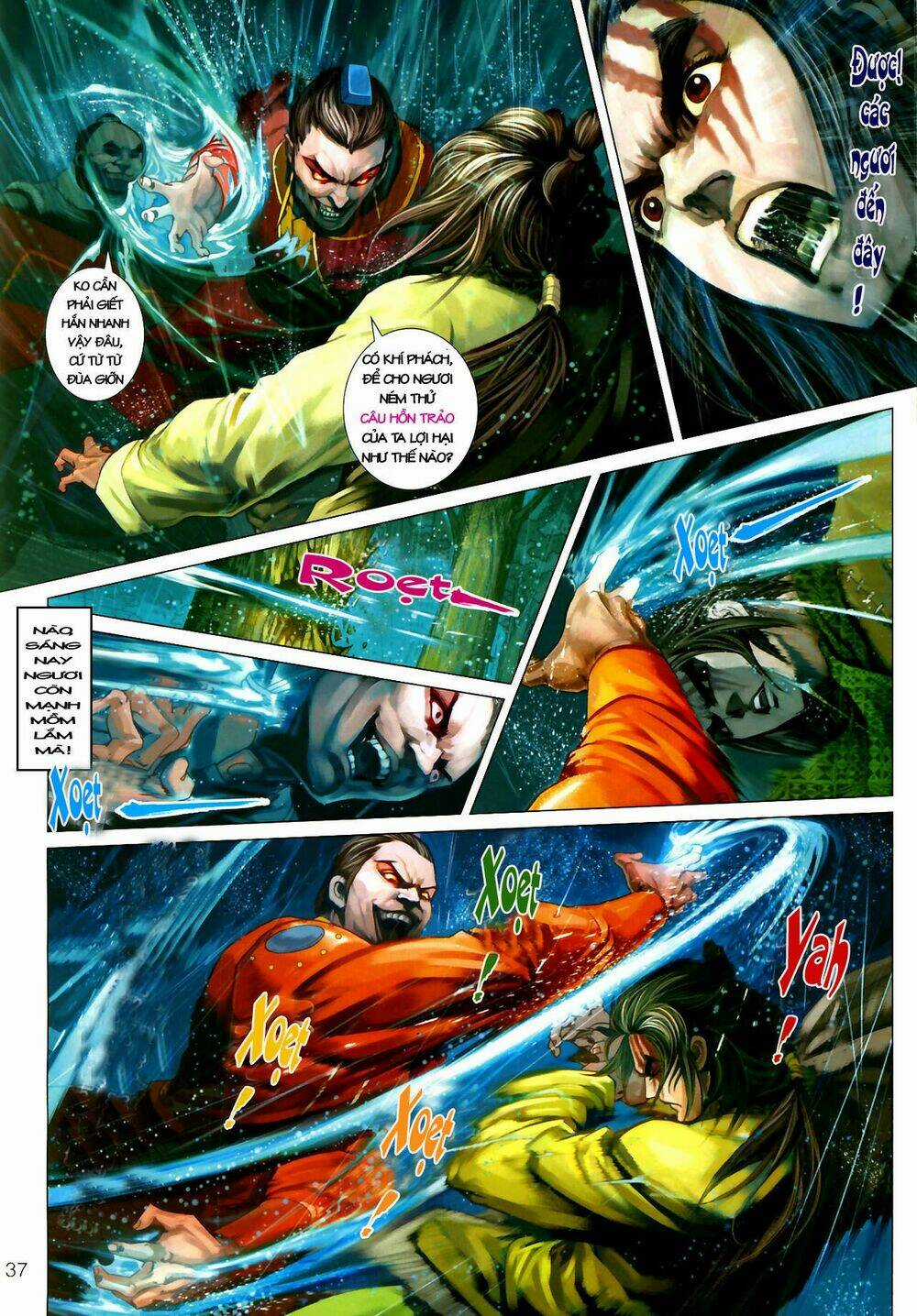 Thần Chưởng Long Kiếm Phi - Chapter 1 - Trang 36