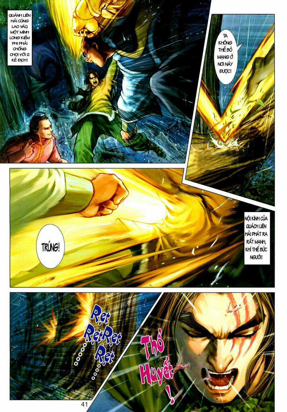 Thần Chưởng Long Kiếm Phi - Chapter 1 - Trang 40