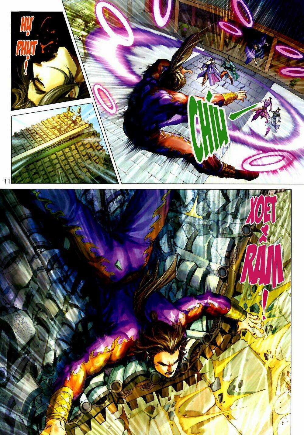 Thần Chưởng Long Kiếm Phi - Chapter 10 - Trang 11