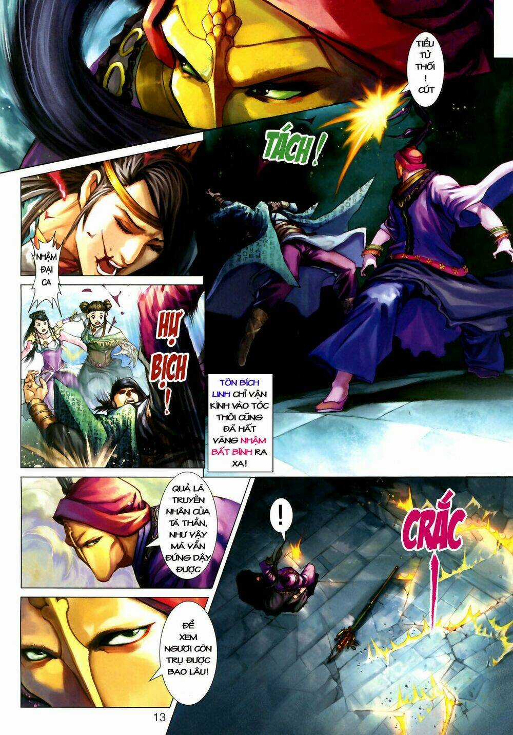 Thần Chưởng Long Kiếm Phi - Chapter 10 - Trang 13