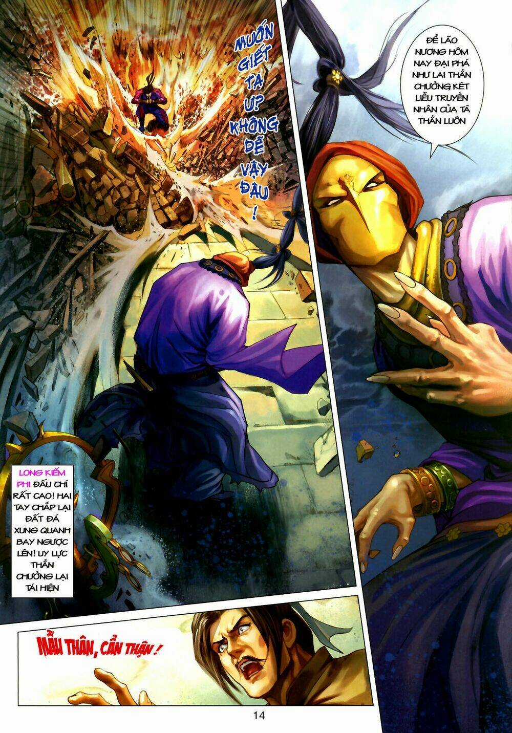 Thần Chưởng Long Kiếm Phi - Chapter 10 - Trang 14