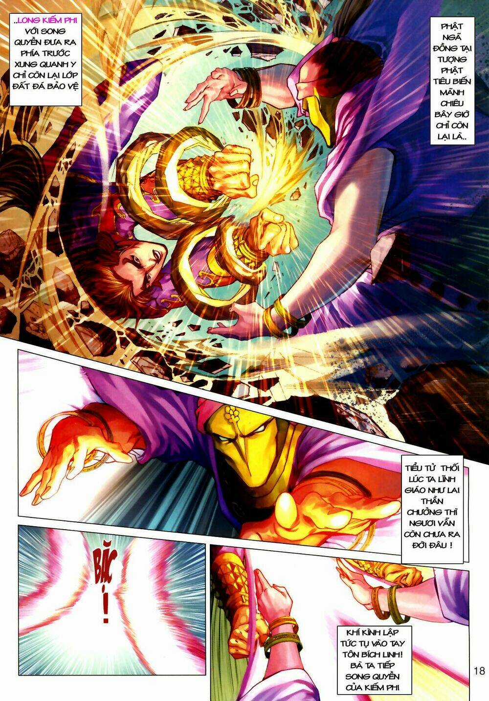 Thần Chưởng Long Kiếm Phi - Chapter 10 - Trang 18