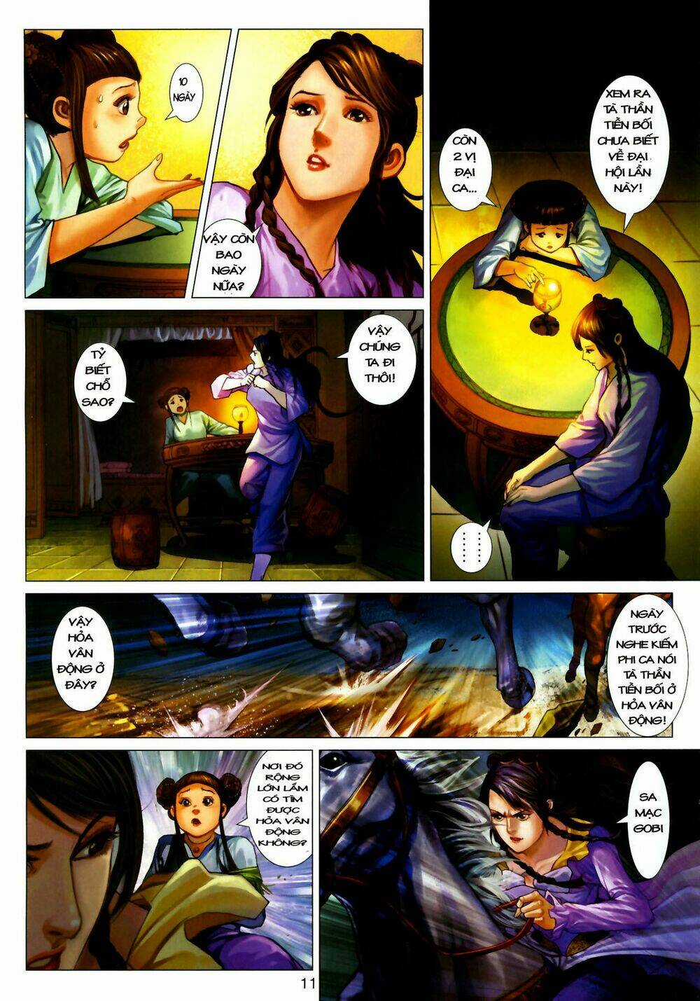 Thần Chưởng Long Kiếm Phi - Chapter 11 - Trang 12