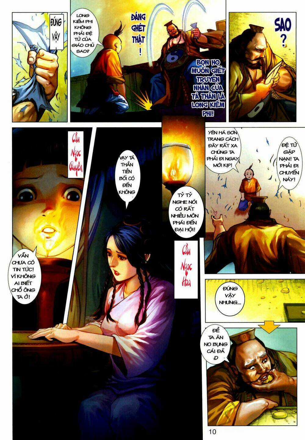 Thần Chưởng Long Kiếm Phi - Chapter 11 - Trang 10