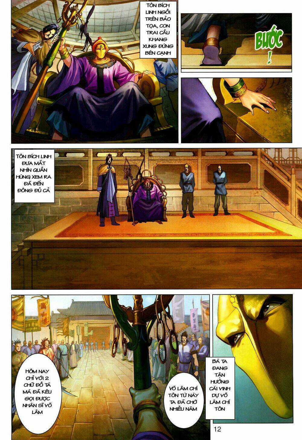 Thần Chưởng Long Kiếm Phi - Chapter 12 - Trang 12