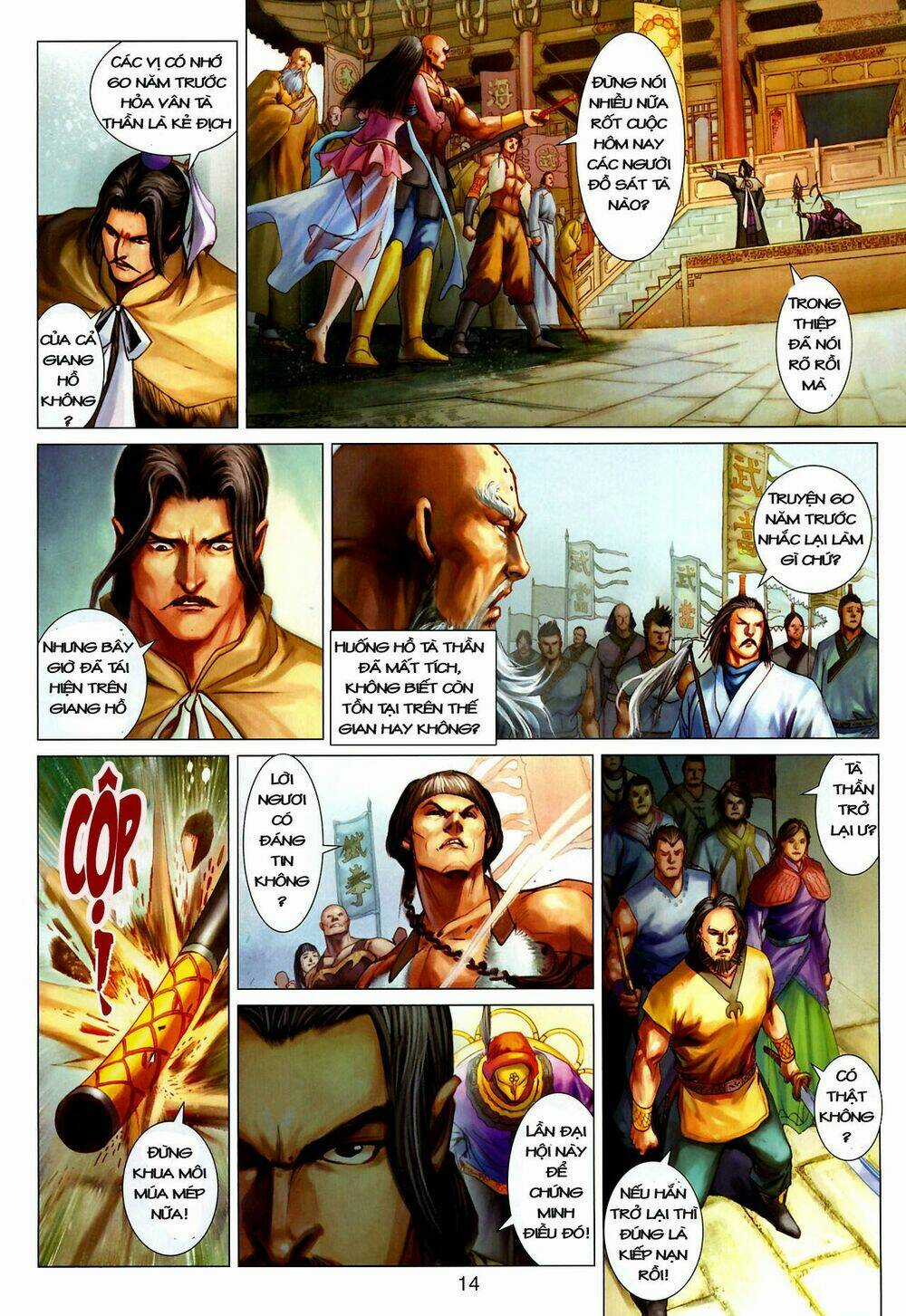 Thần Chưởng Long Kiếm Phi - Chapter 12 - Trang 14