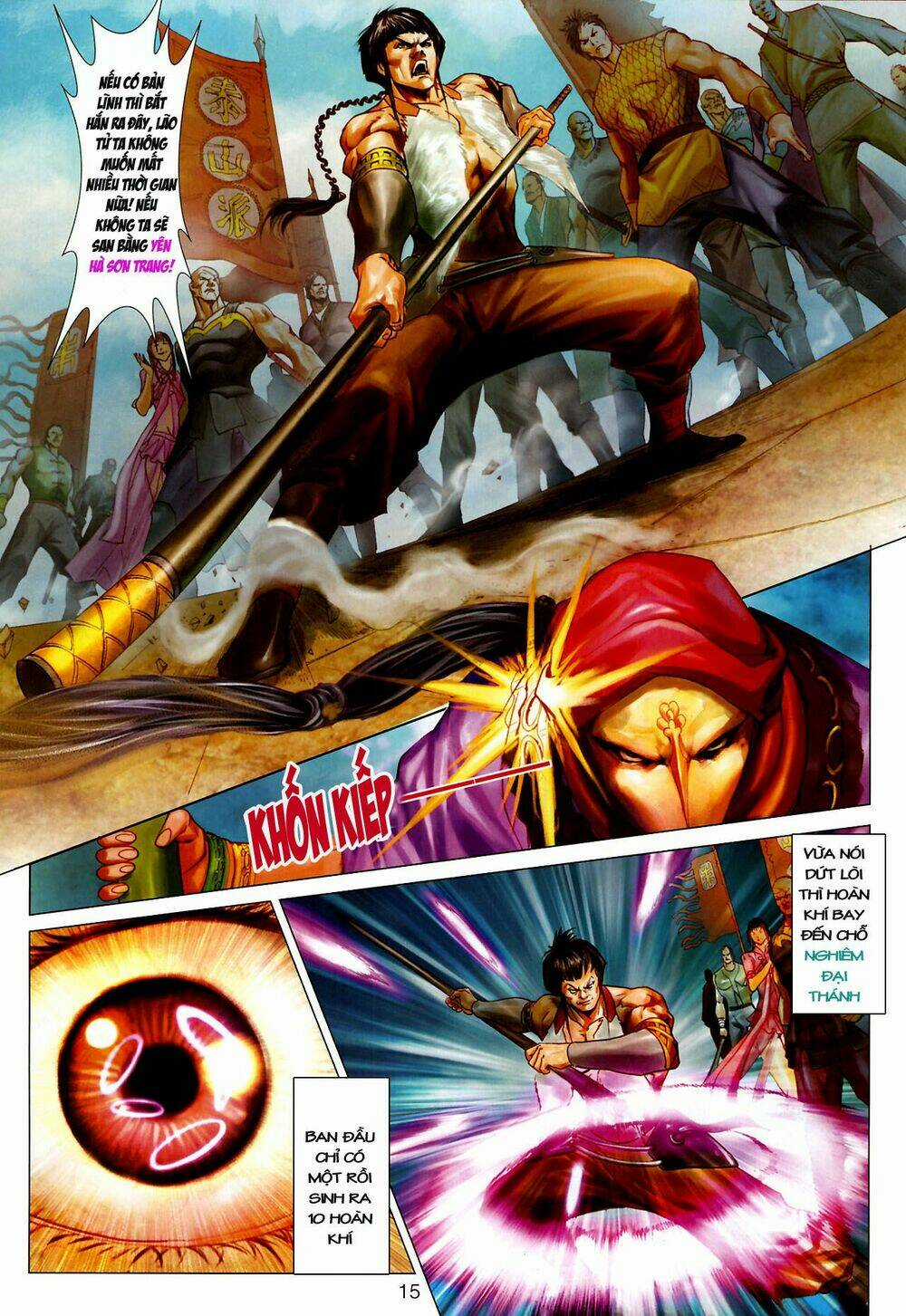 Thần Chưởng Long Kiếm Phi - Chapter 12 - Trang 15