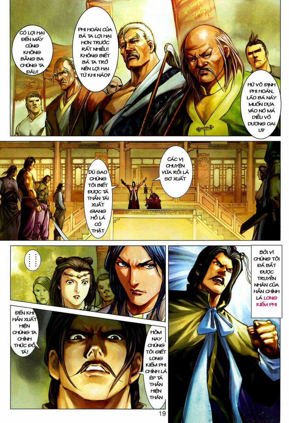Thần Chưởng Long Kiếm Phi - Chapter 12 - Trang 19