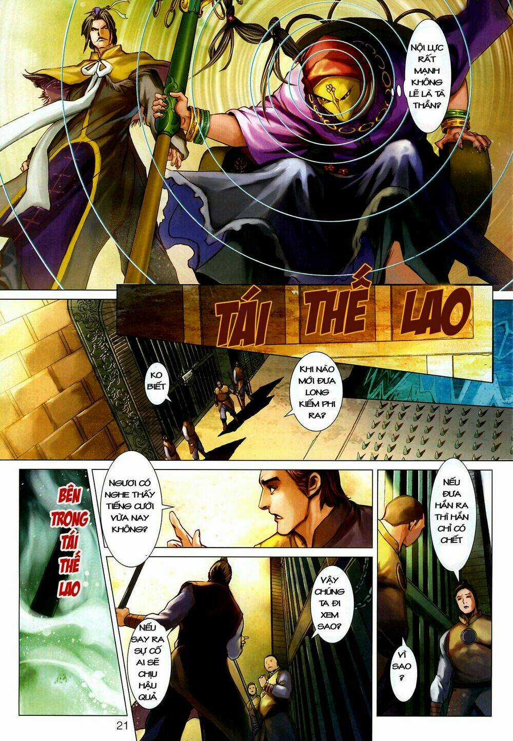 Thần Chưởng Long Kiếm Phi - Chapter 12 - Trang 21