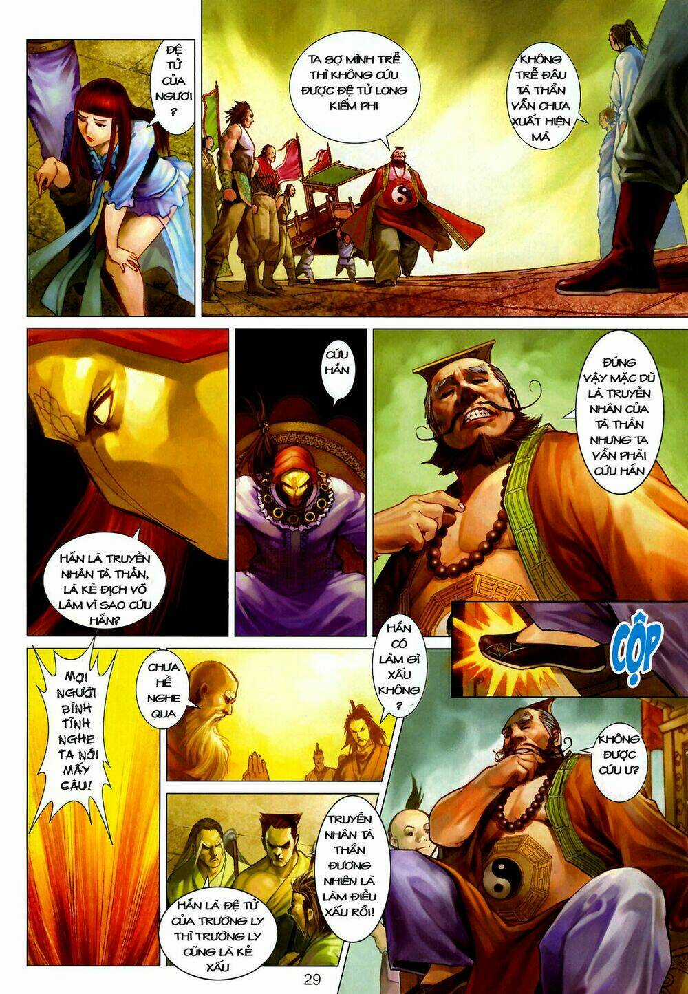 Thần Chưởng Long Kiếm Phi - Chapter 12 - Trang 28