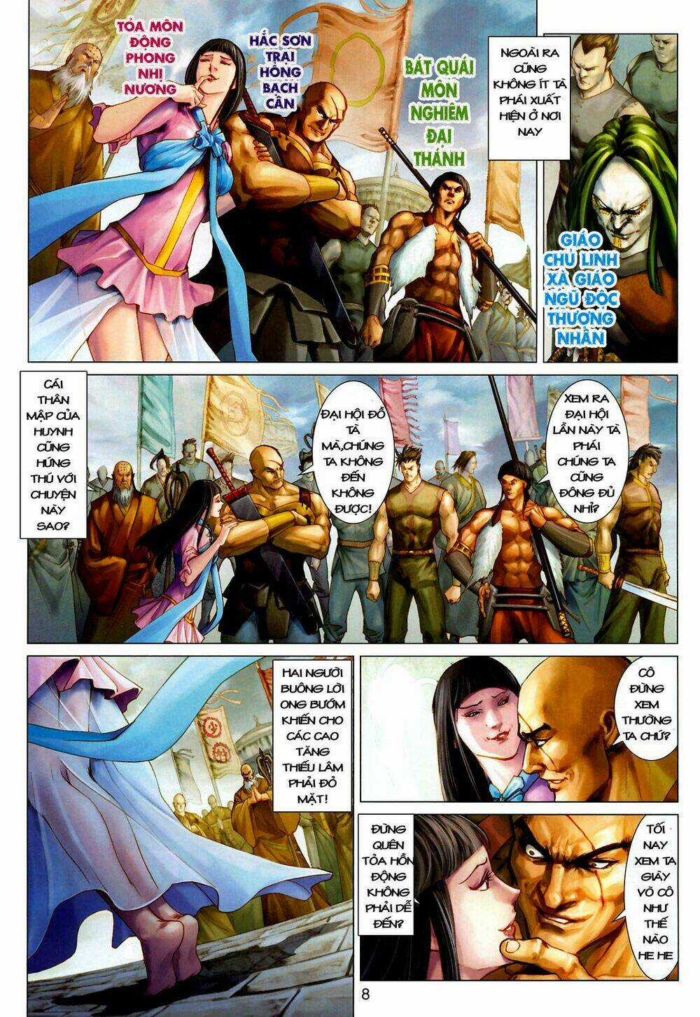 Thần Chưởng Long Kiếm Phi - Chapter 12 - Trang 7