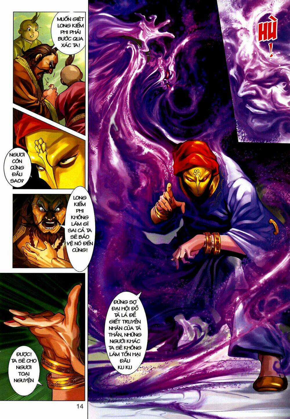 Thần Chưởng Long Kiếm Phi - Chapter 13 - Trang 15