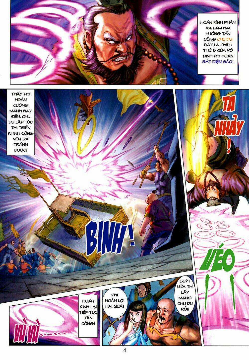 Thần Chưởng Long Kiếm Phi - Chapter 13 - Trang 4