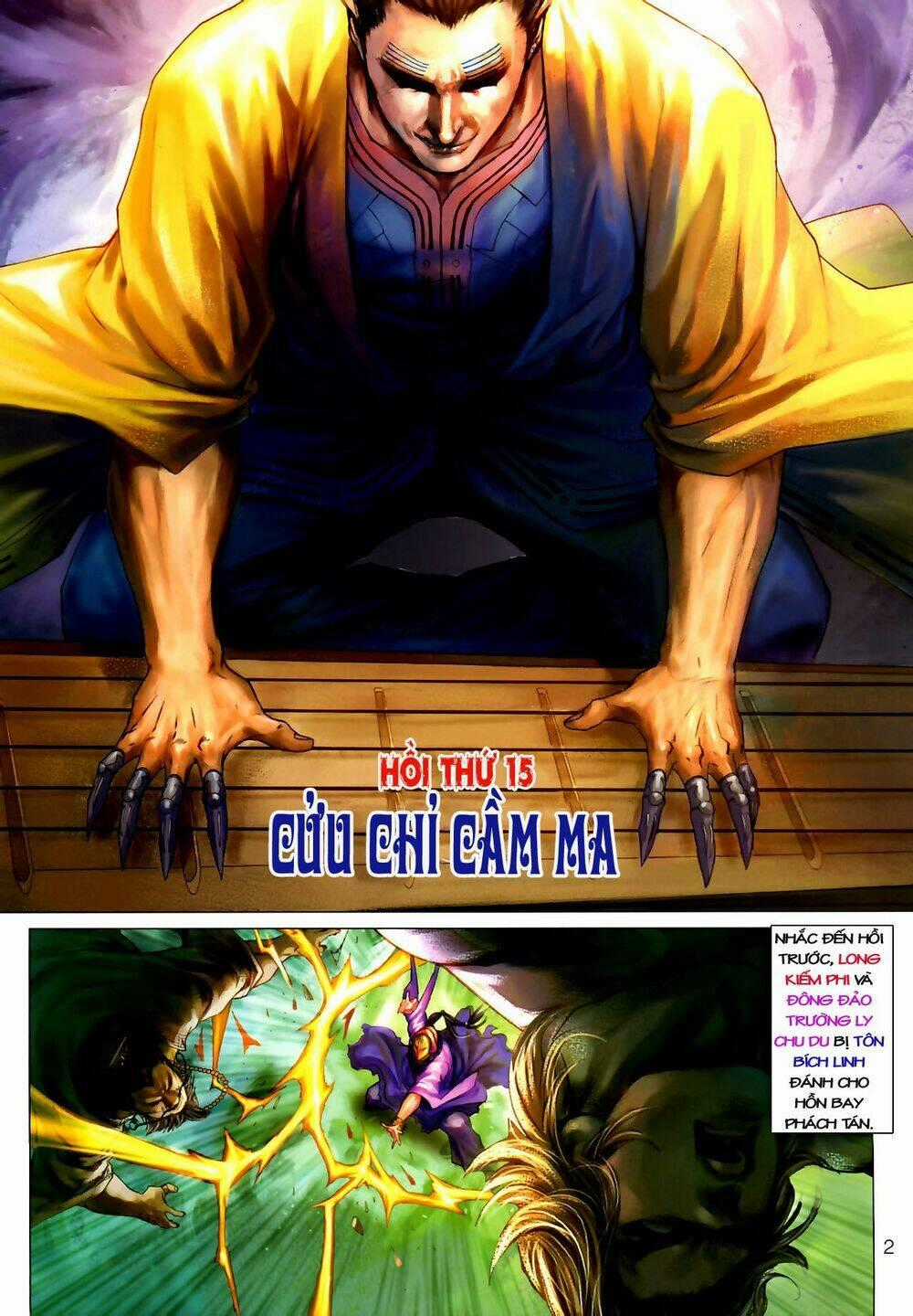 Thần Chưởng Long Kiếm Phi - Chapter 15 - Trang 2