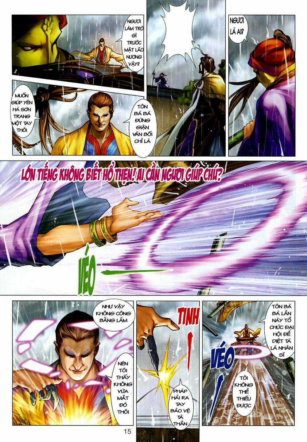 Thần Chưởng Long Kiếm Phi - Chapter 15 - Trang 16