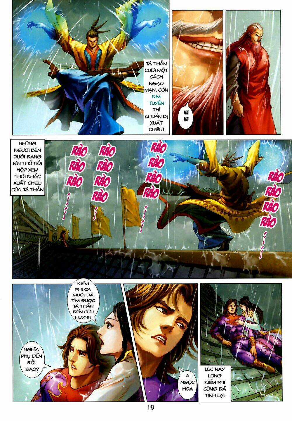 Thần Chưởng Long Kiếm Phi - Chapter 15 - Trang 19