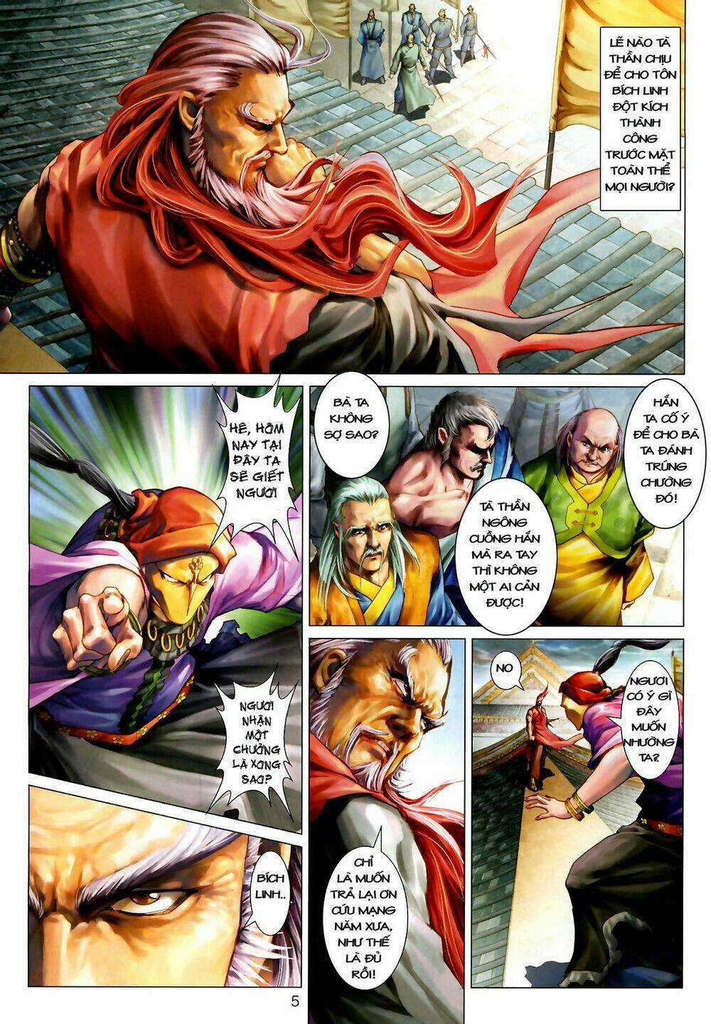 Thần Chưởng Long Kiếm Phi - Chapter 15 - Trang 5