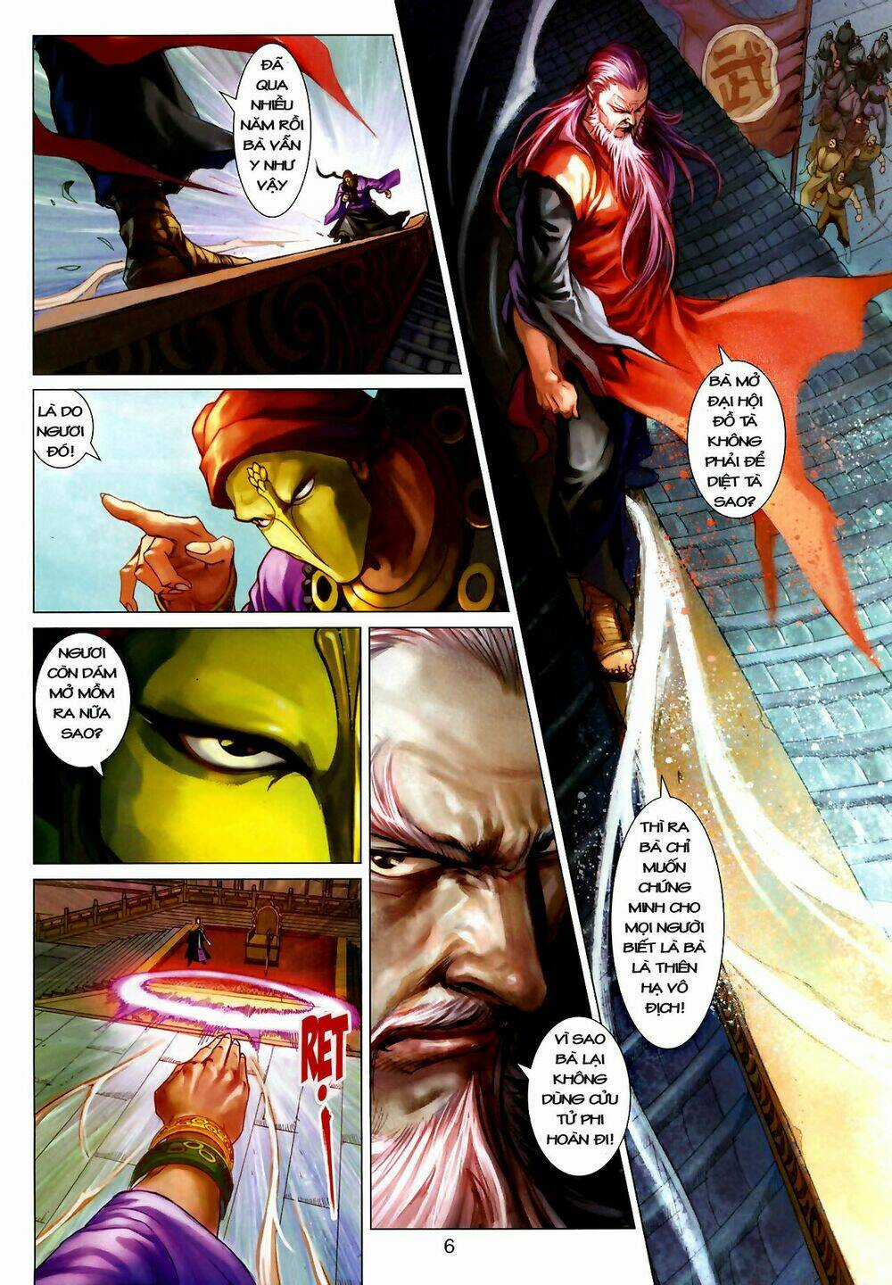 Thần Chưởng Long Kiếm Phi - Chapter 15 - Trang 6