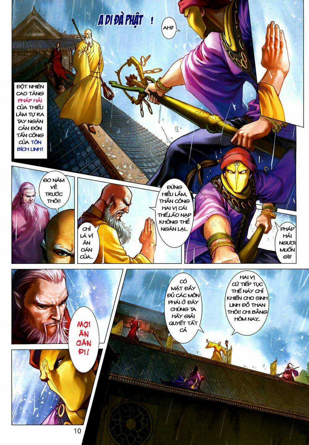 Thần Chưởng Long Kiếm Phi - Chapter 15 - Trang 10