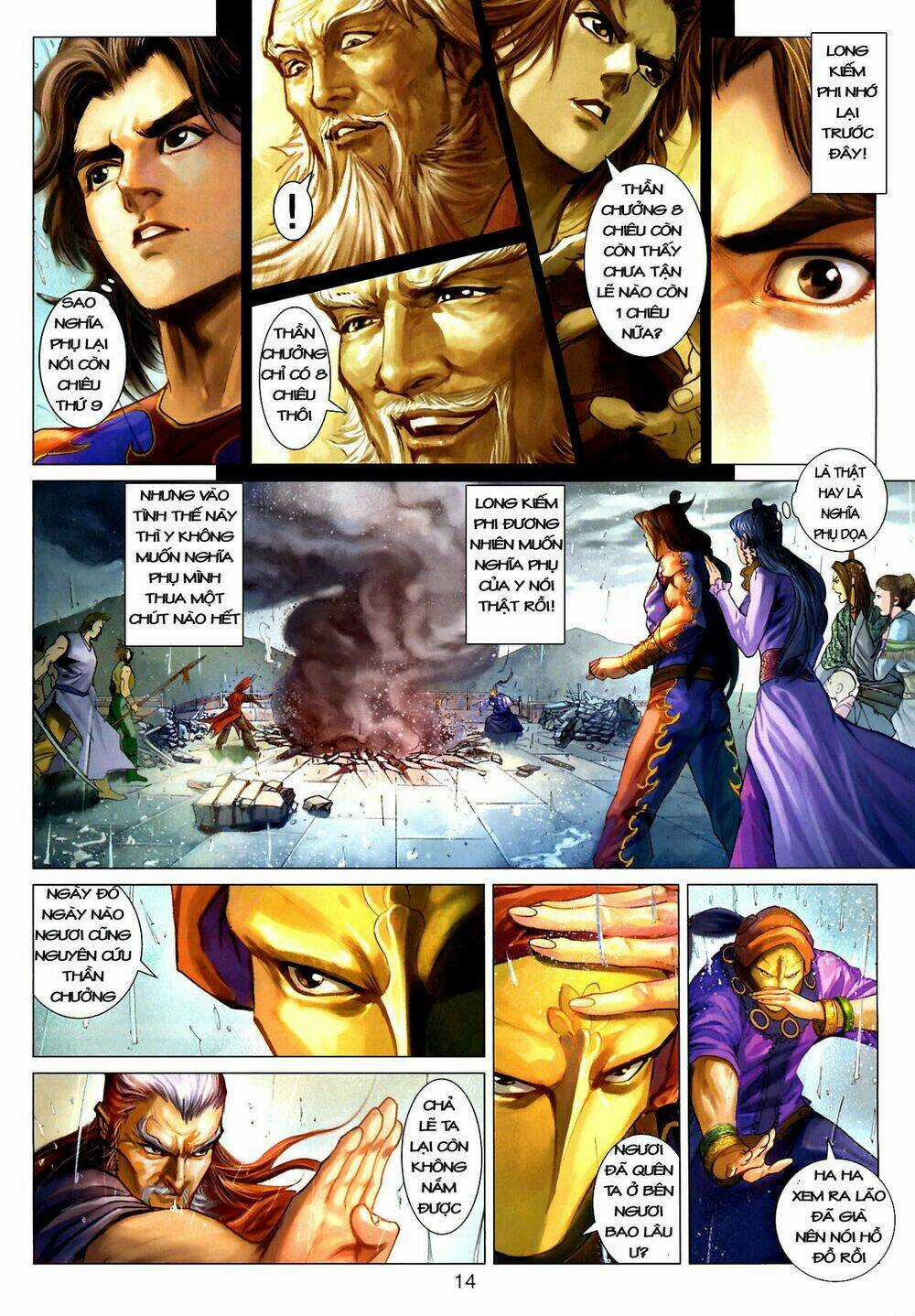 Thần Chưởng Long Kiếm Phi - Chapter 16 - Trang 15