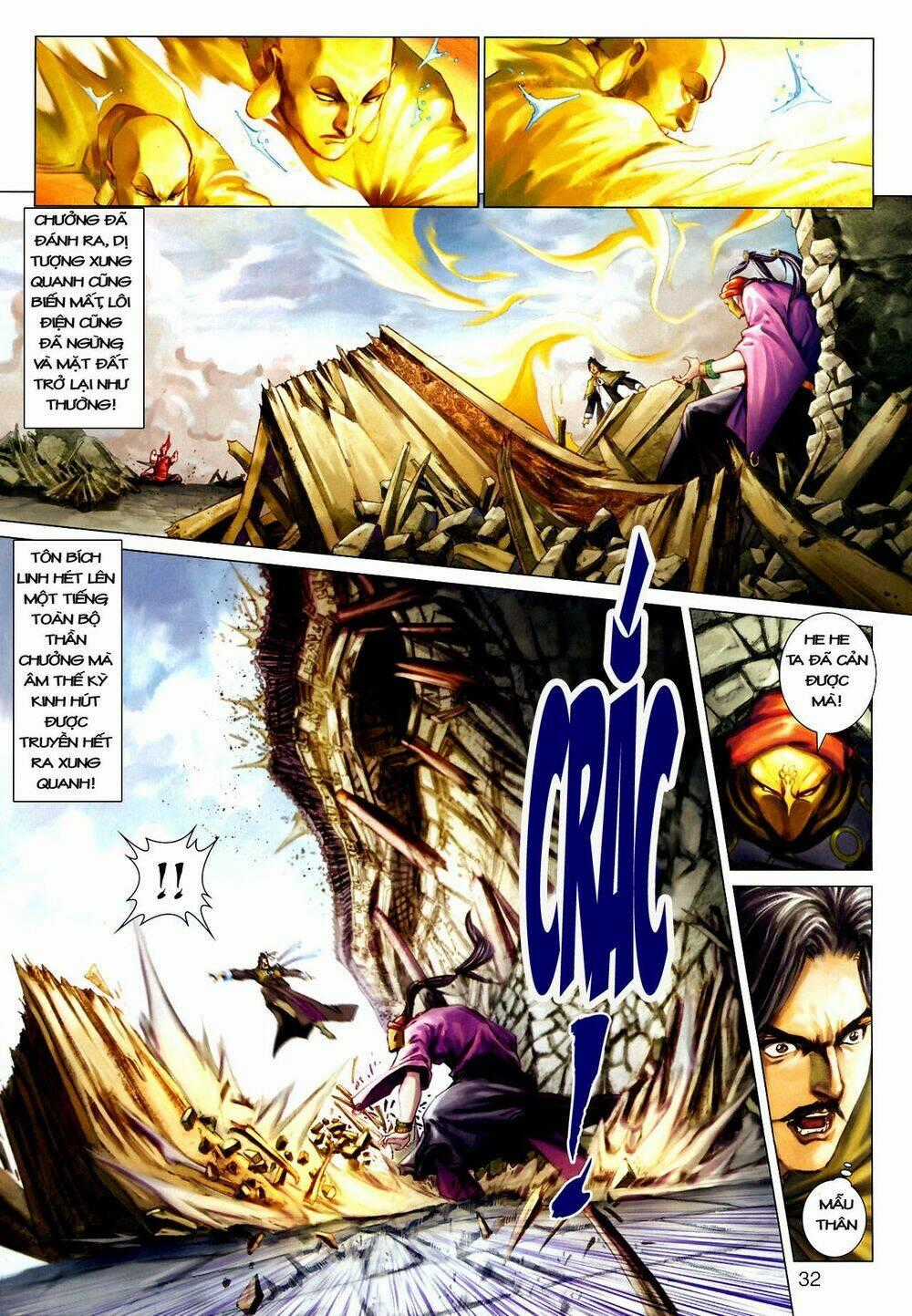 Thần Chưởng Long Kiếm Phi - Chapter 16 - Trang 31