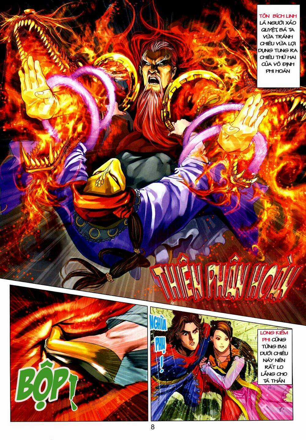 Thần Chưởng Long Kiếm Phi - Chapter 16 - Trang 8