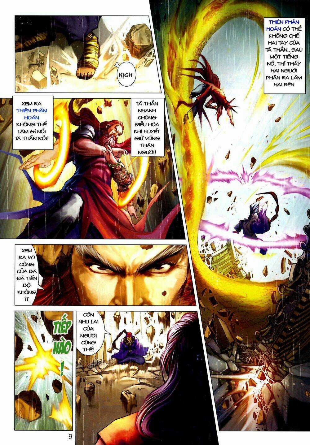 Thần Chưởng Long Kiếm Phi - Chapter 16 - Trang 9