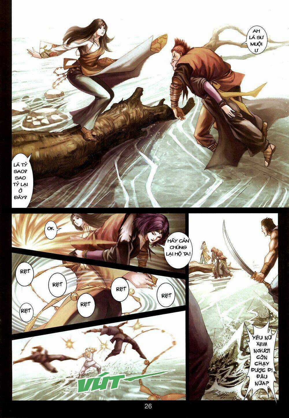 Thần Chưởng Long Kiếm Phi - Chapter 17 - Trang 25