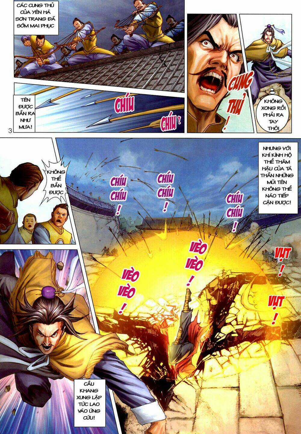 Thần Chưởng Long Kiếm Phi - Chapter 18 - Trang 3