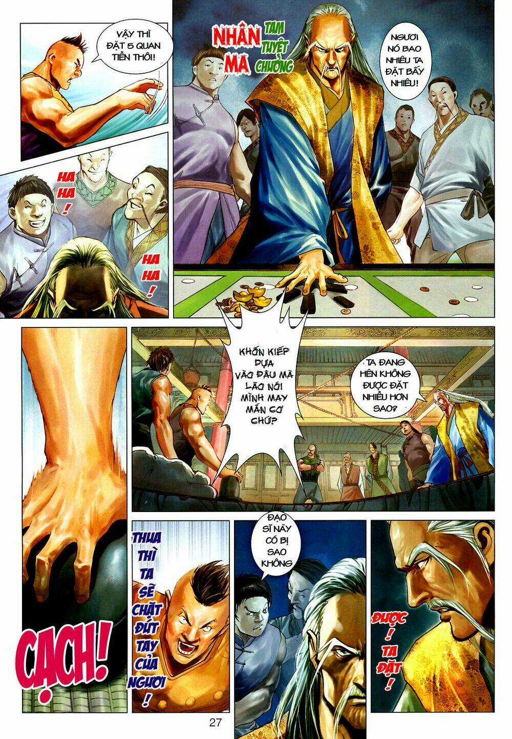 Thần Chưởng Long Kiếm Phi - Chapter 19 - Trang 27