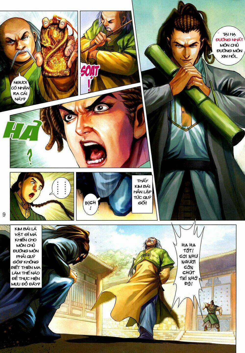 Thần Chưởng Long Kiếm Phi - Chapter 19 - Trang 9