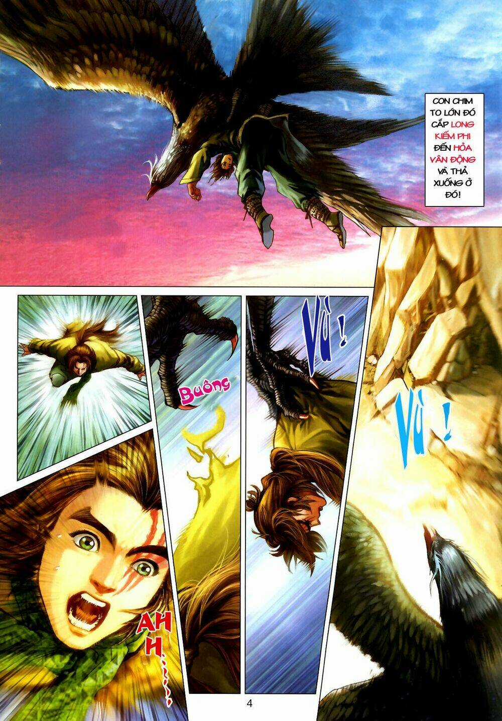 Thần Chưởng Long Kiếm Phi - Chapter 2 - Trang 4