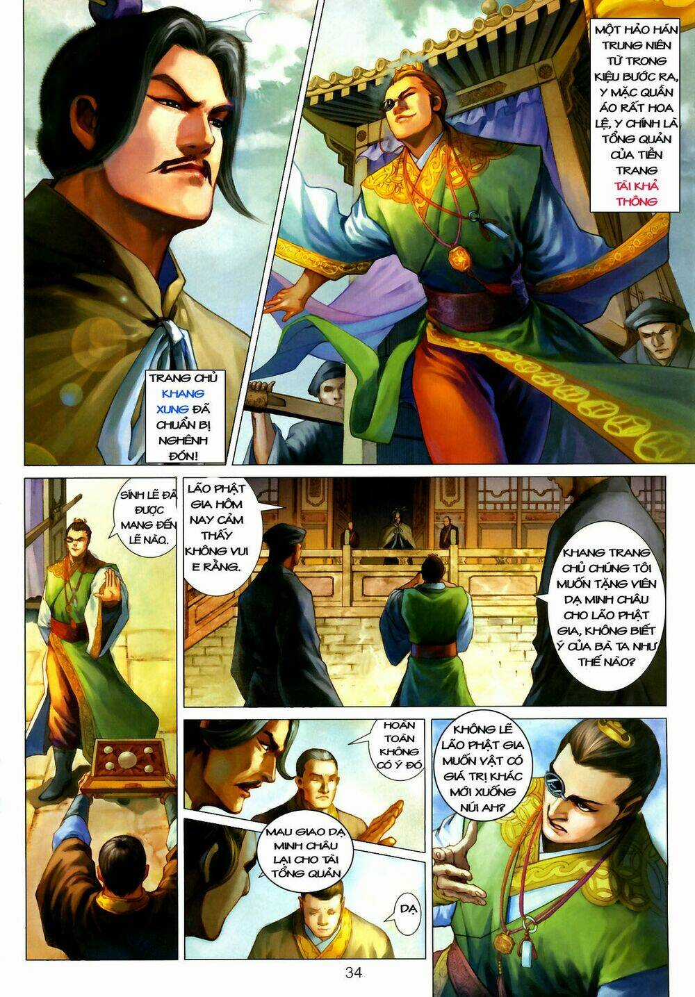 Thần Chưởng Long Kiếm Phi - Chapter 2 - Trang 35