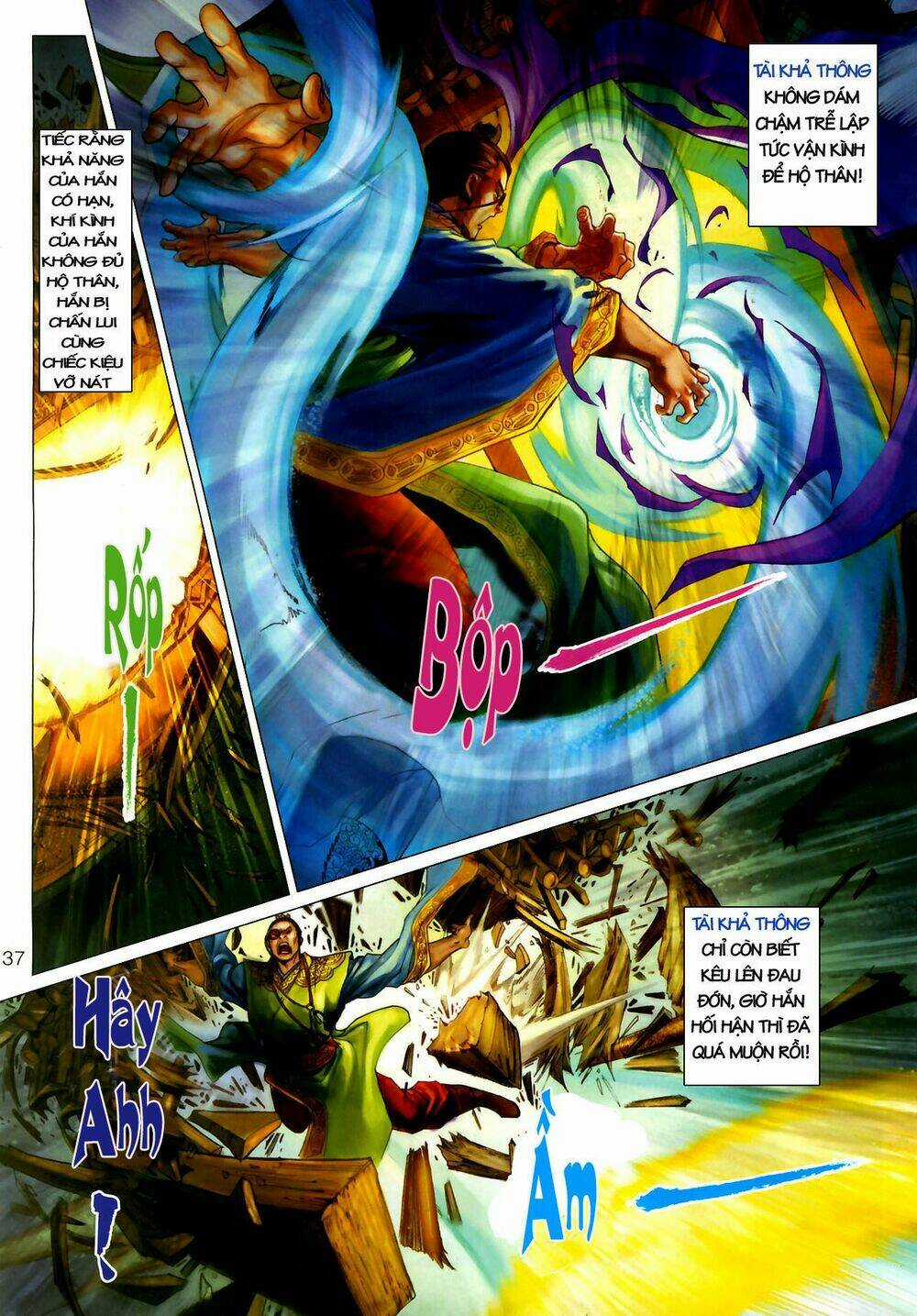 Thần Chưởng Long Kiếm Phi - Chapter 2 - Trang 38