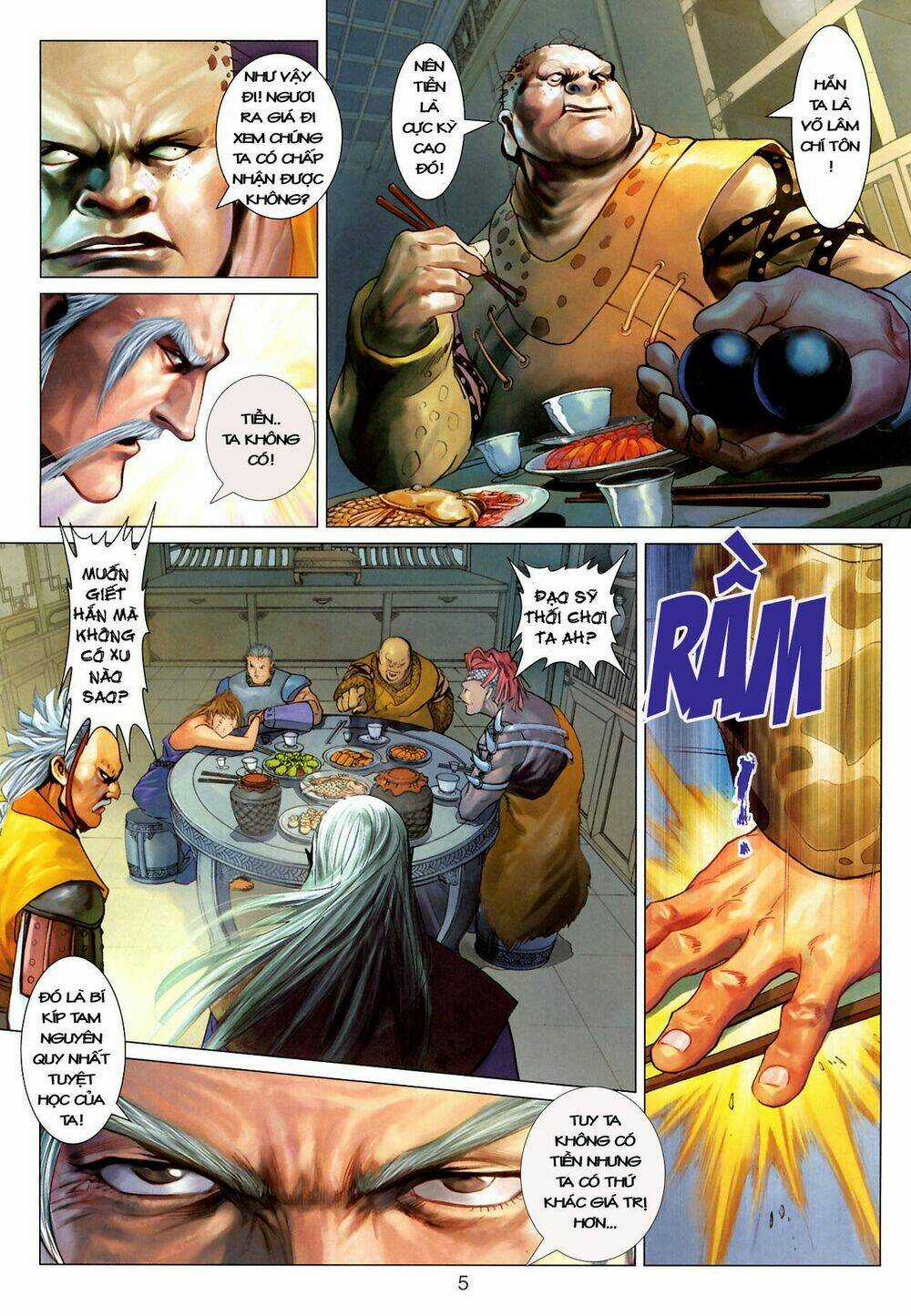 Thần Chưởng Long Kiếm Phi - Chapter 20 - Trang 4