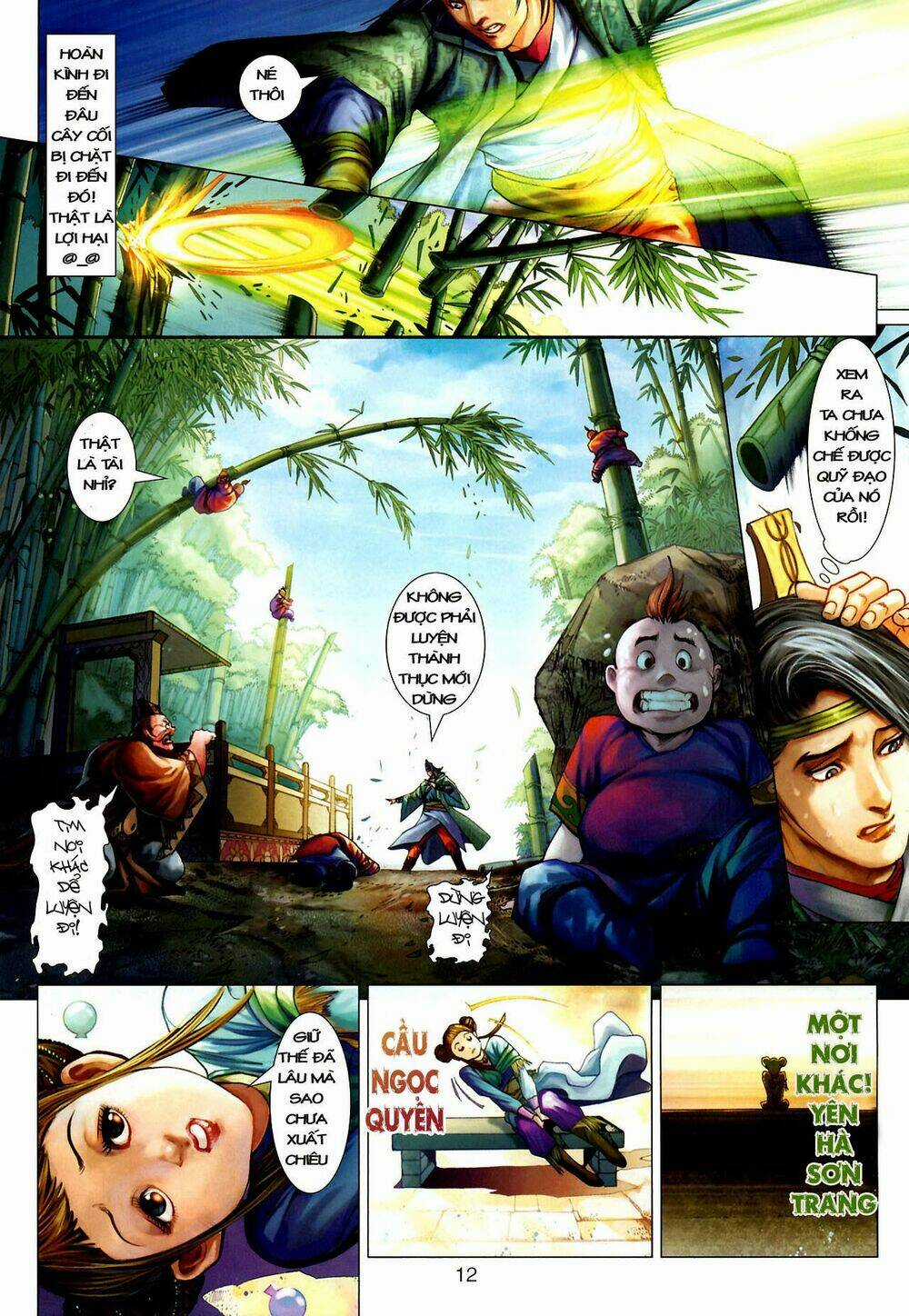 Thần Chưởng Long Kiếm Phi - Chapter 21 - Trang 12