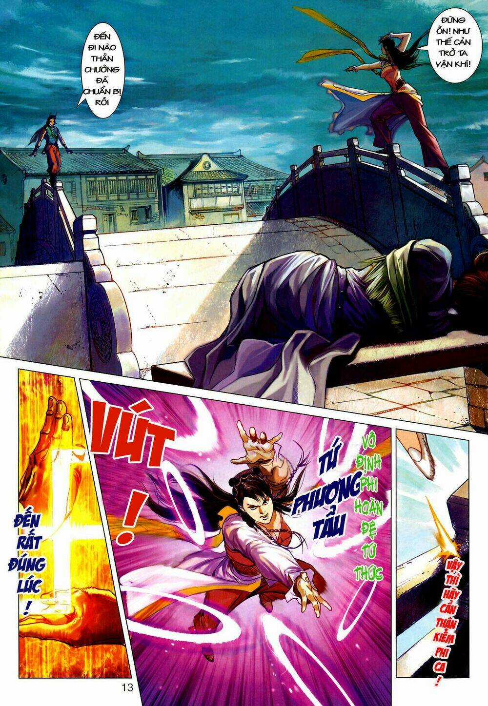 Thần Chưởng Long Kiếm Phi - Chapter 21 - Trang 13