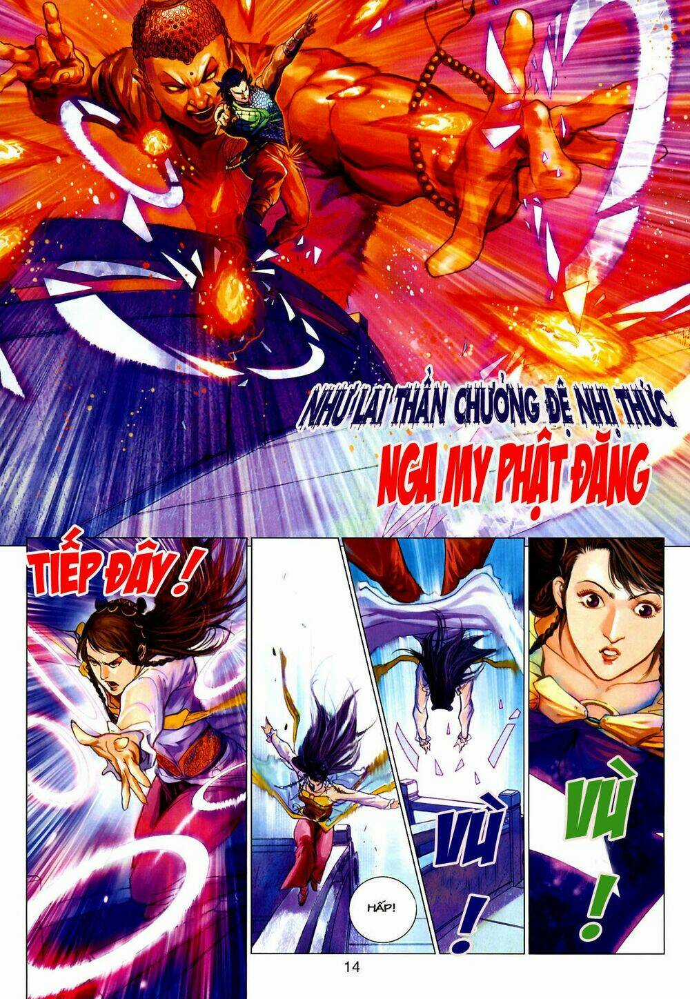 Thần Chưởng Long Kiếm Phi - Chapter 21 - Trang 14