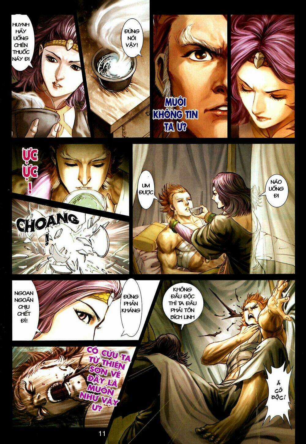 Thần Chưởng Long Kiếm Phi - Chapter 22 - Trang 11