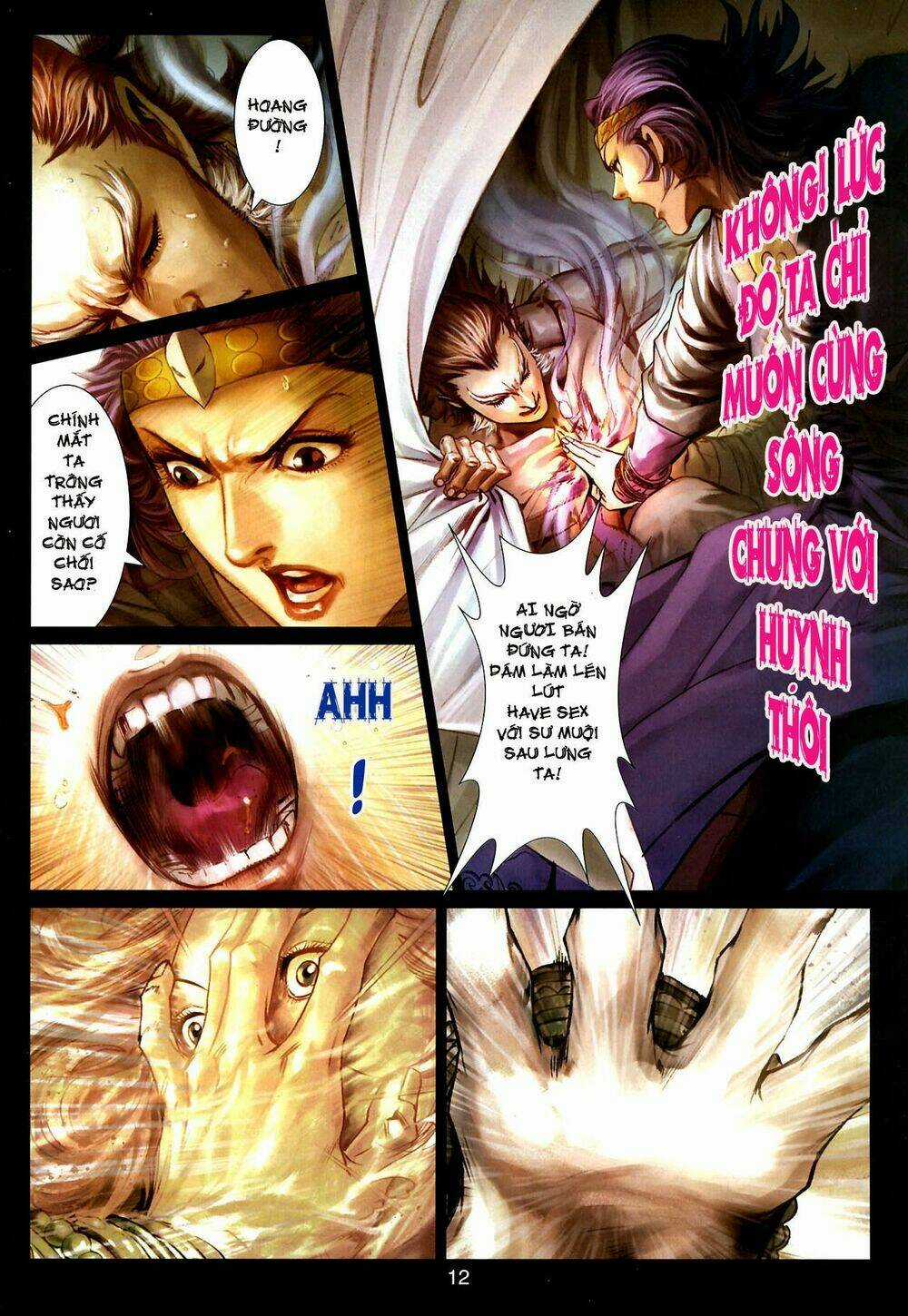 Thần Chưởng Long Kiếm Phi - Chapter 22 - Trang 12